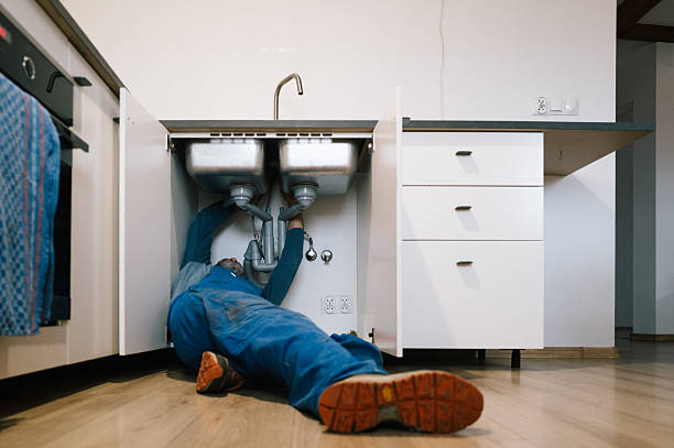 Professional Gas Line Repair technician working in Grand Terrace, CA